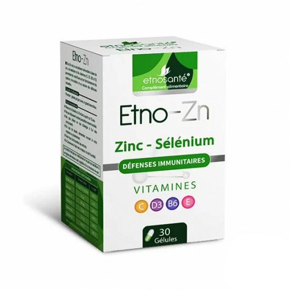 Etnosante etno zinc selenium 30 gelules