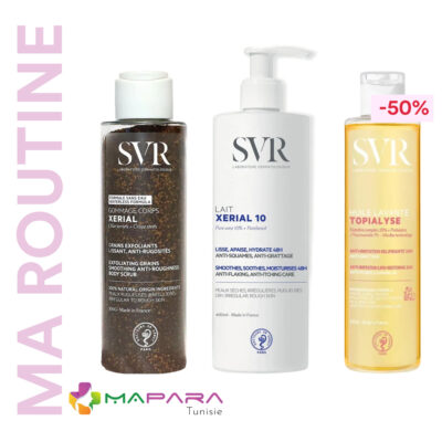 Ma routine svr douceur peau sèche