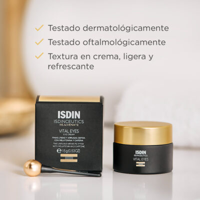 Isdin isdinceutics rejuvenate vital eyes crème contour des yeux 15 g