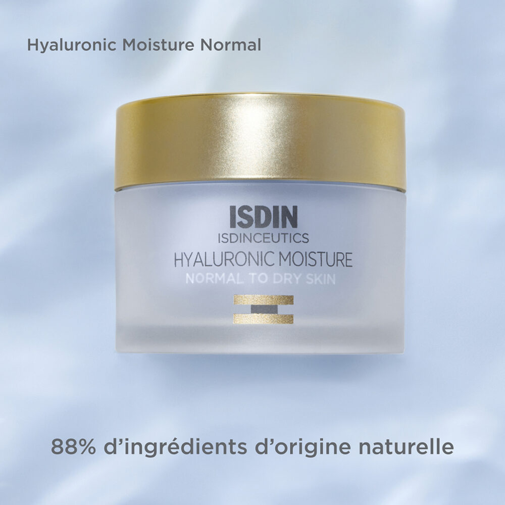 Isdin isdinceutics hyaluronic creme peau grasse et mixte 50g