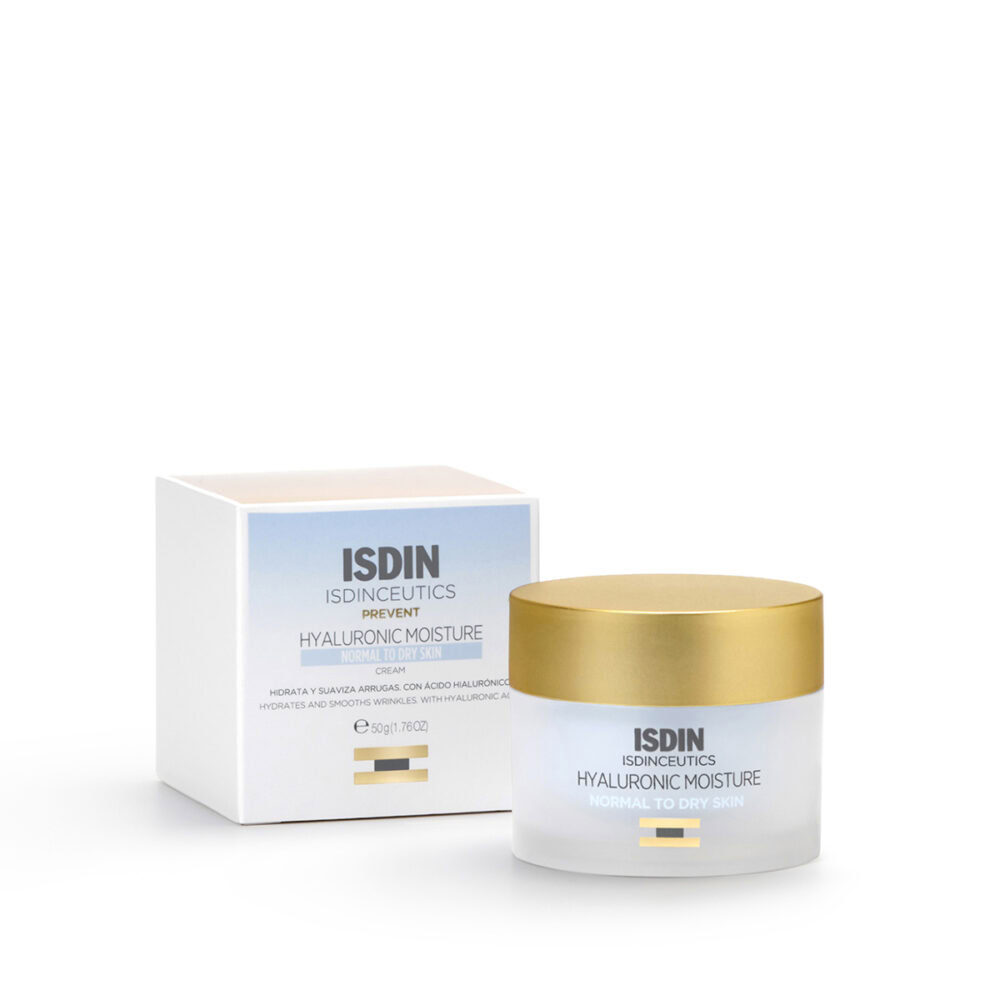 Isdin isdinceutics hyaluronic creme peau grasse et mixte 50g