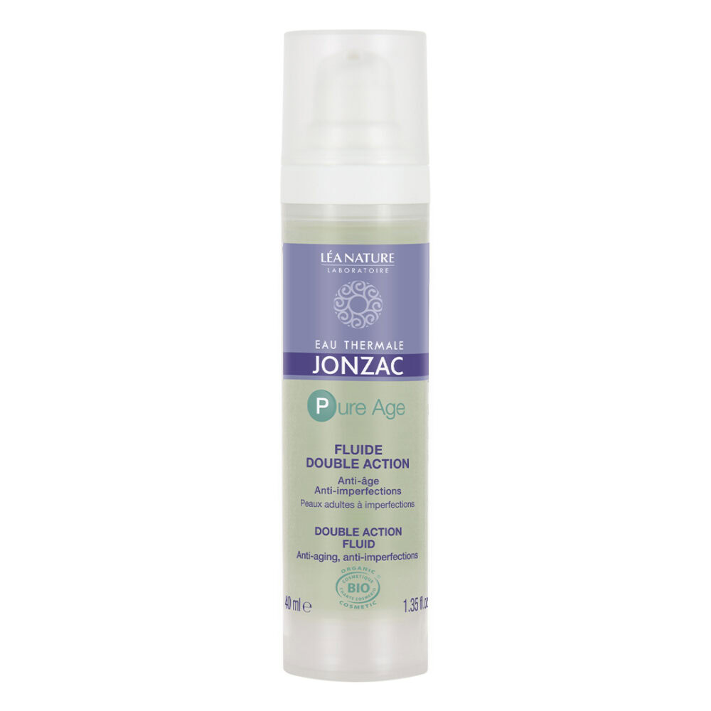 Jonzac pure age fluide double action bio 40ml