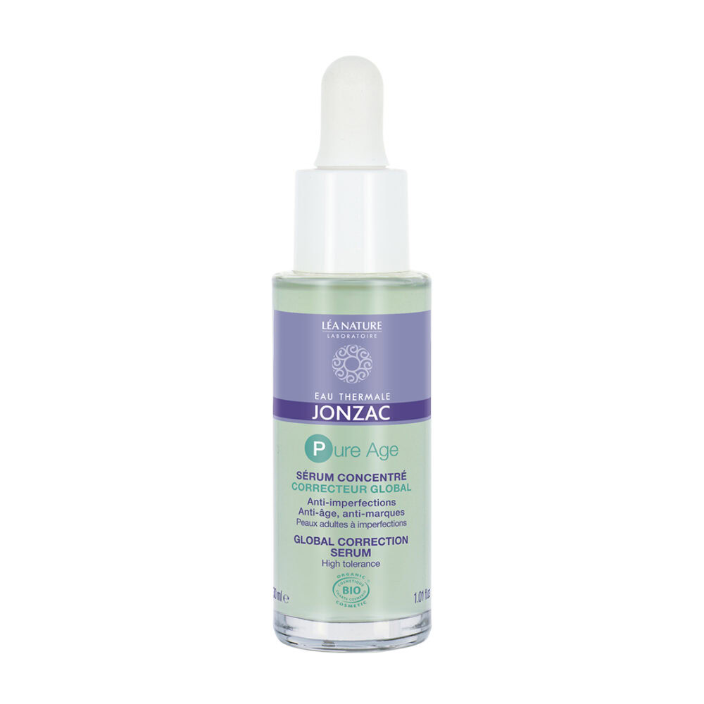 Jonzac pure age sérum concentré correcteur global bio 30ml