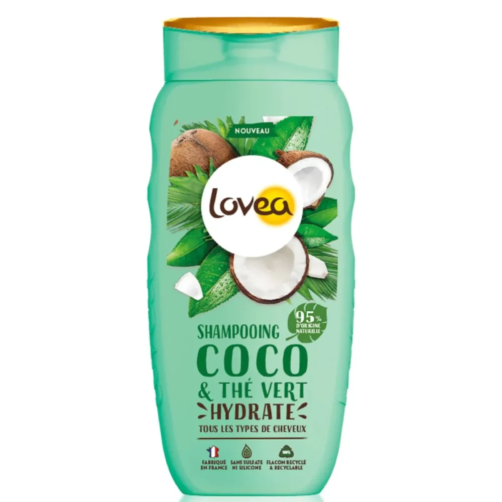 Lovea coco et thé vert shampooing 250ml