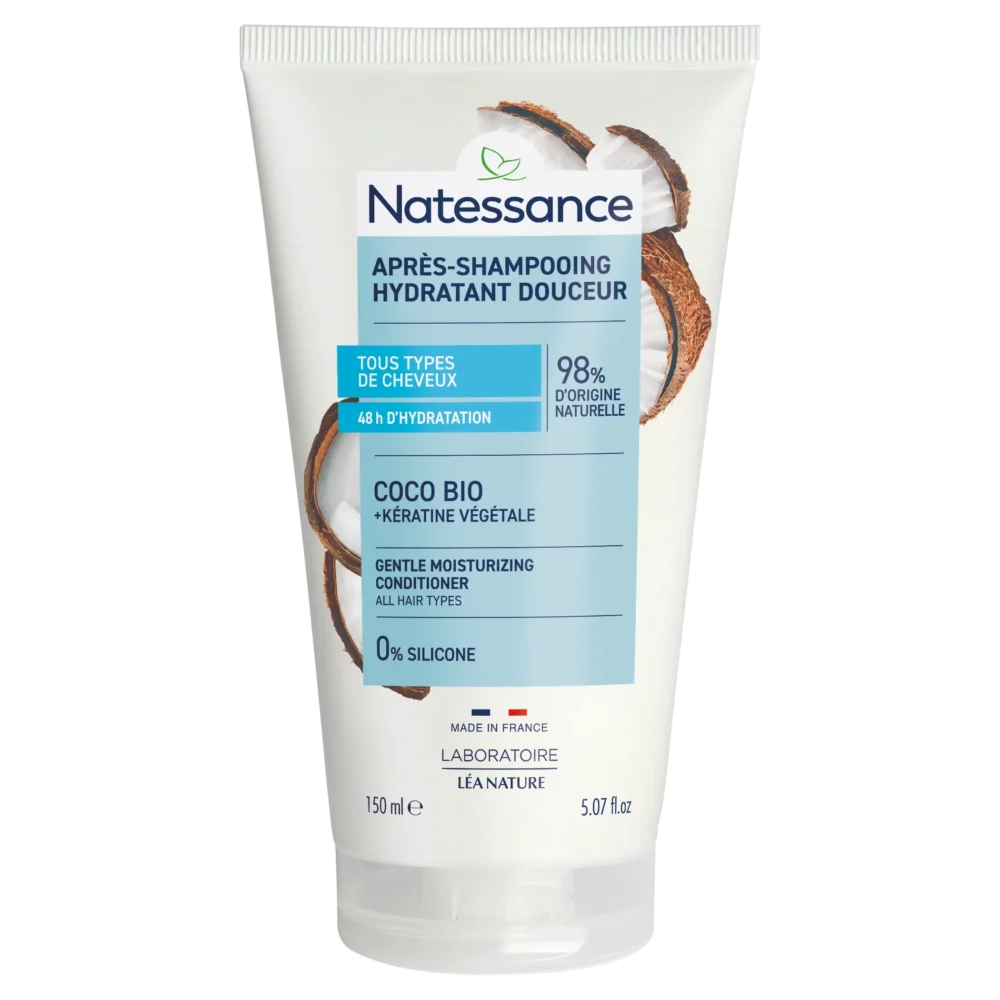 Natessance après-shampoing extra-doux coco 150ml