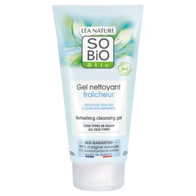 SO BIO Hydra Aloe Vera Gel Nettoyant Fraîcheur