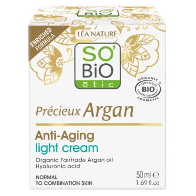 So bio précieux argan soin léger anti-âge nuit bio 50ml