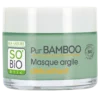 SO BIO Pur Bamboo Masque Argile Détoxifiant Bio 50ml