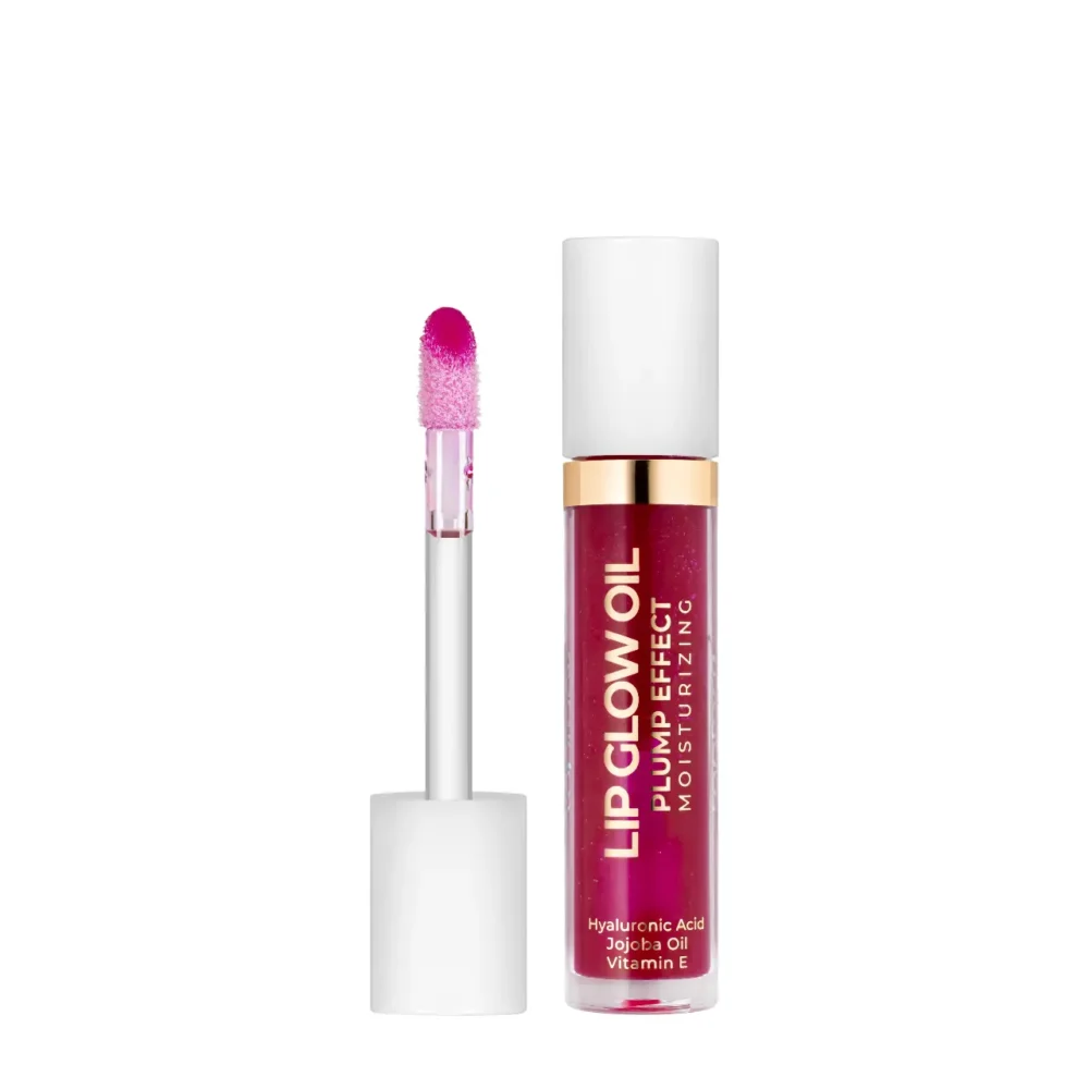 Topface lip glow oil plump effect dark cherry 004