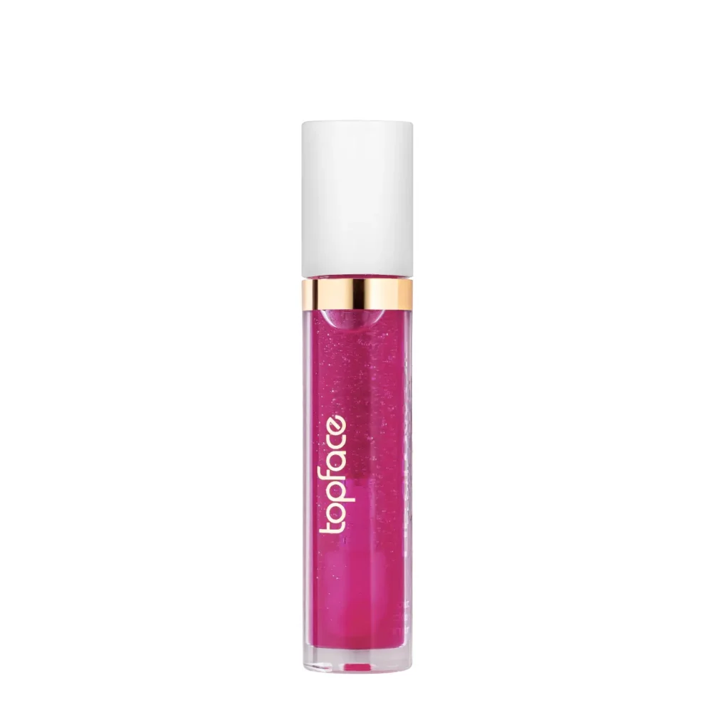 Topface lip glow oil plump effect dark cherry 004