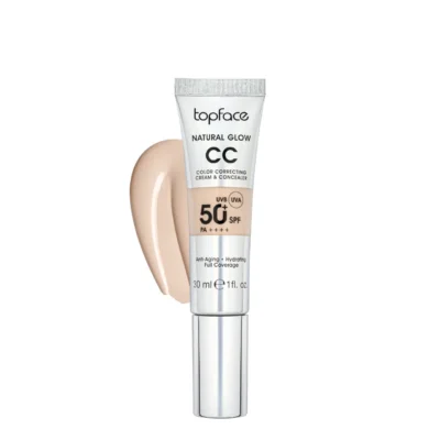 Topface Natural Glow CC Cream et Concealer Cool Beige 001