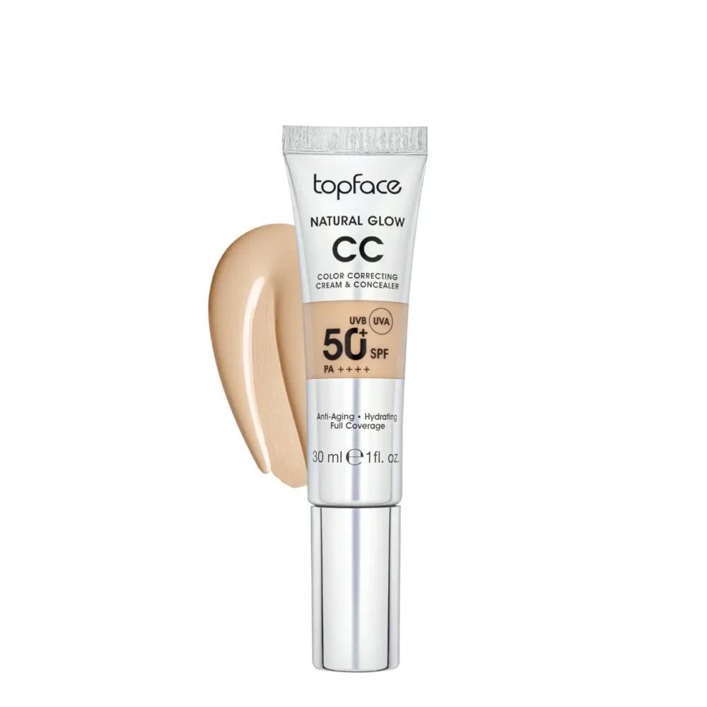 Topface natural glow cc cream et concealer cool linen 004