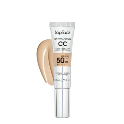 Topface Natural Glow CC Cream et Concealer Cool Linen 004