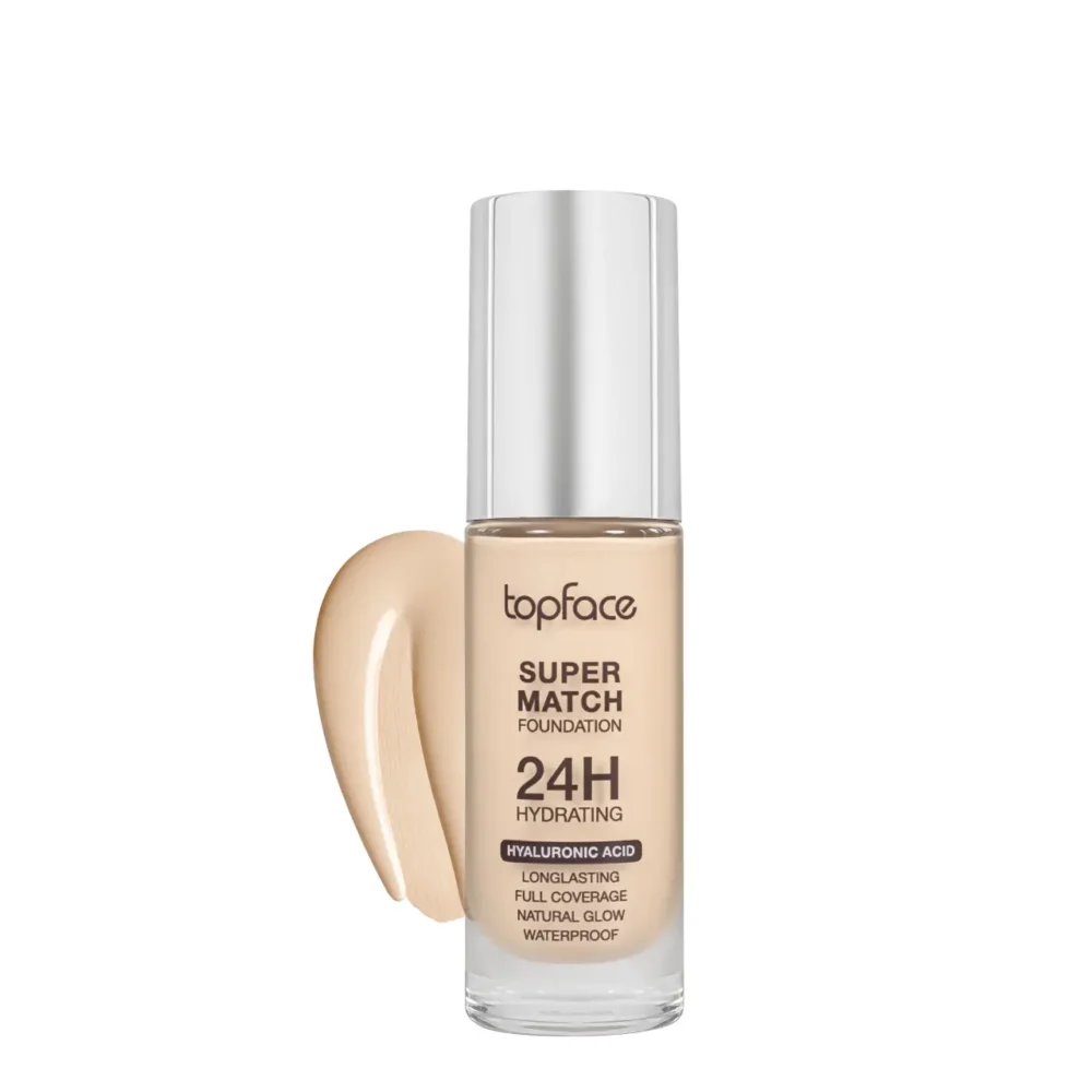 Topface super match foundation 24h ivory nude 001