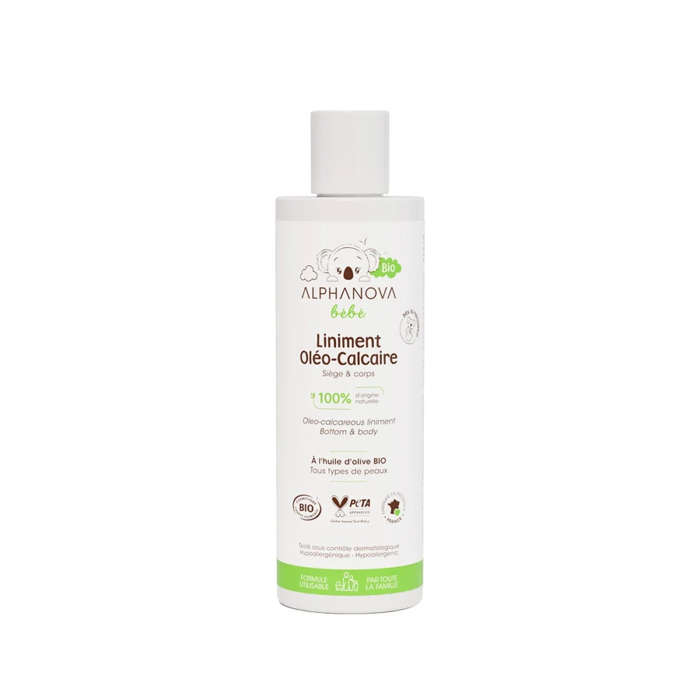 Alphanova bébé liniment oleo calcaire bio 200ml