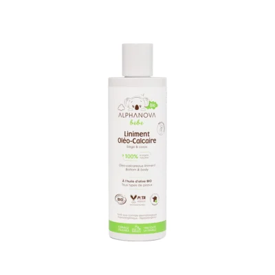 Alphanova Bébé Liniment Oleo Calcaire Bio 200ml