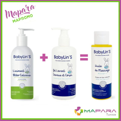 BABYLINS Pack Soin Bébé + Huile de Massage Offerte