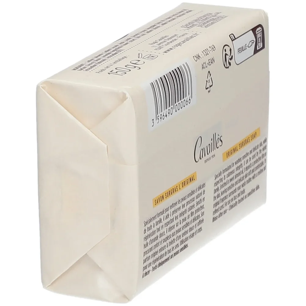 Roge cavailles savon extra doux l'original 150g