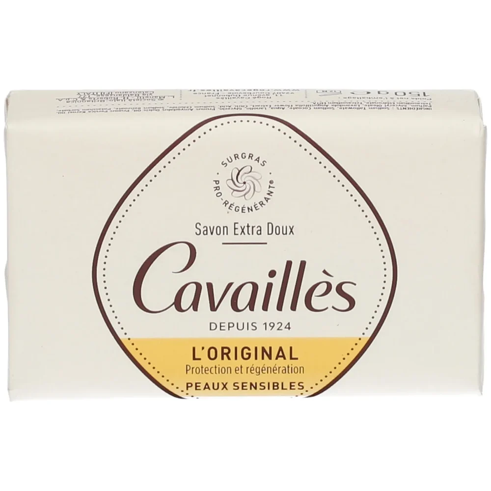 Roge cavailles savon extra doux l'original 150g