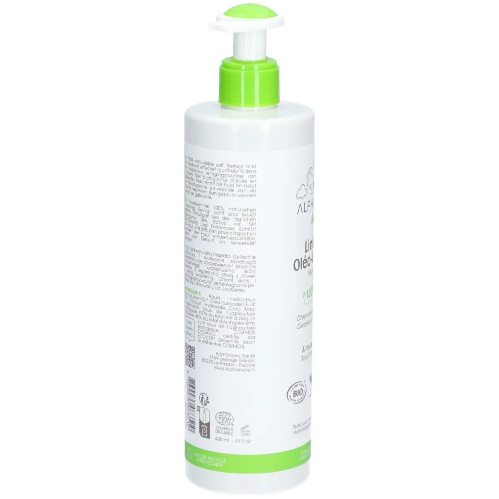 Alphanova bébé liniment oleo calcaire bio 400ml