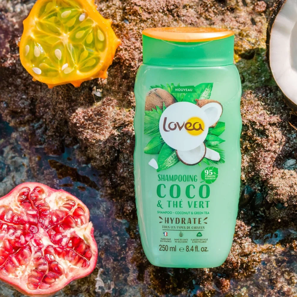 Lovea coco et thé vert shampooing 250ml