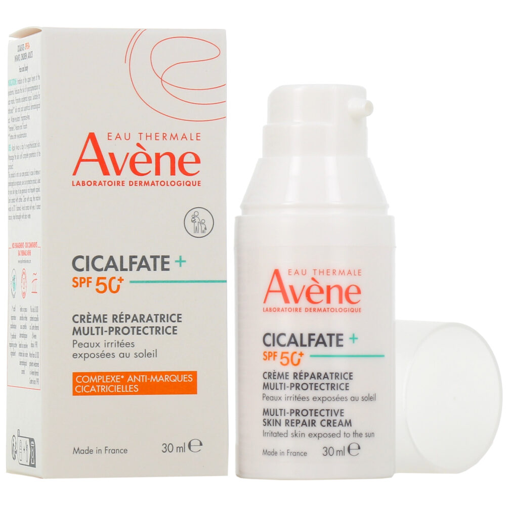 Avene cicalfate+ crème réparatrice spf50+ 30ml