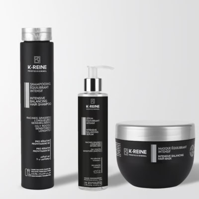 K-Reine Kit de Soins pour Cheveux Gras Eco