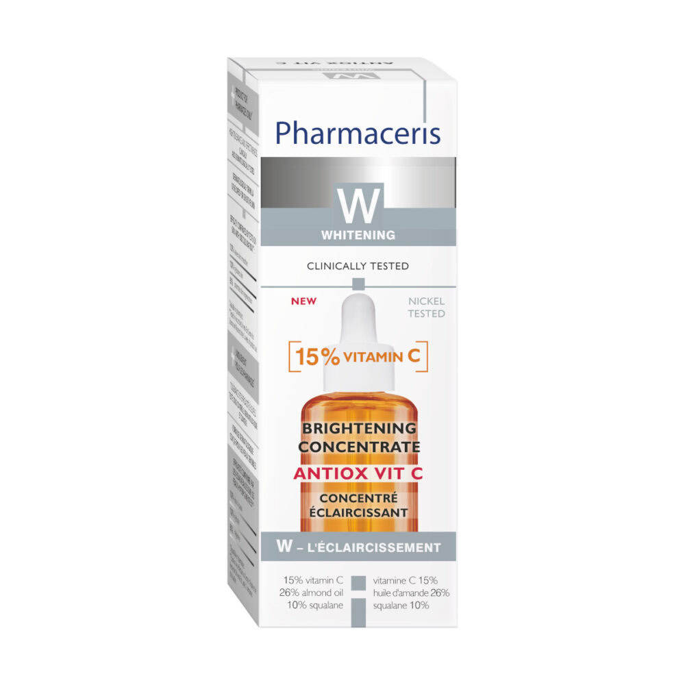 Pharmaceris concentré eclaircissant antiox vitamine c 15 % 30ml