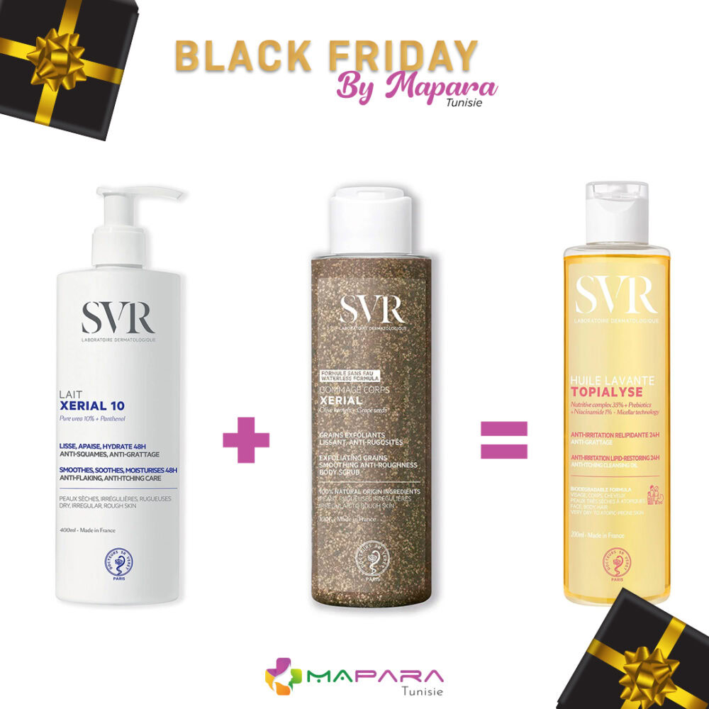 Svr pack corps parfait - hydratation et exfoliation