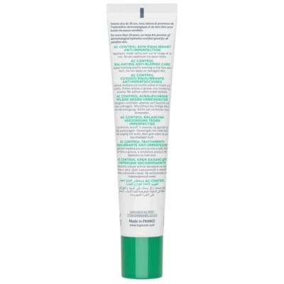 Topicrem ac control soin équilibrant anti-imperfection 40ml