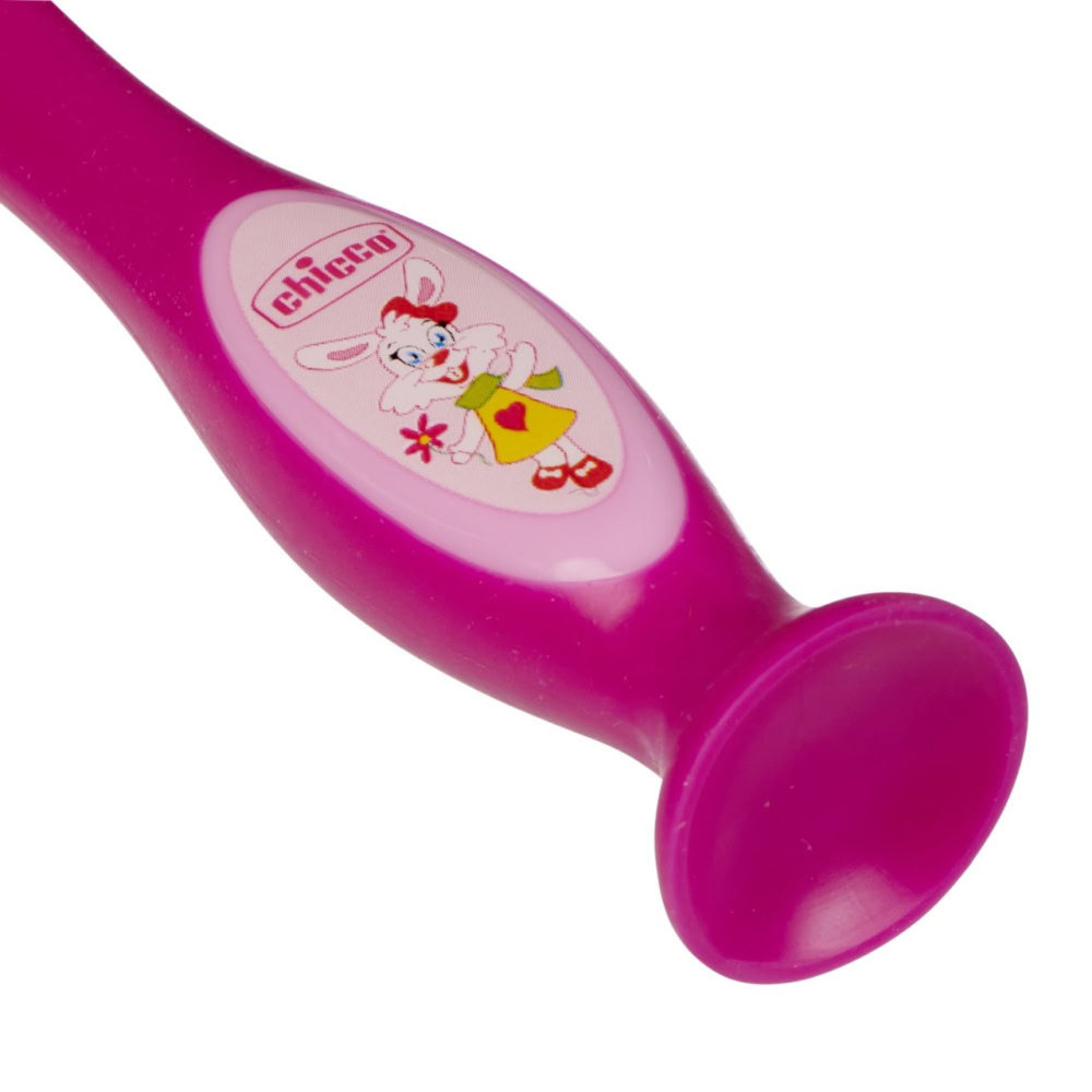 Chicco brosse à dents pour enfants 3-6 ans rose