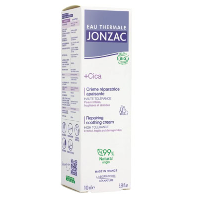 Jonzac cica+ crème réparatrice apaisante 100ml