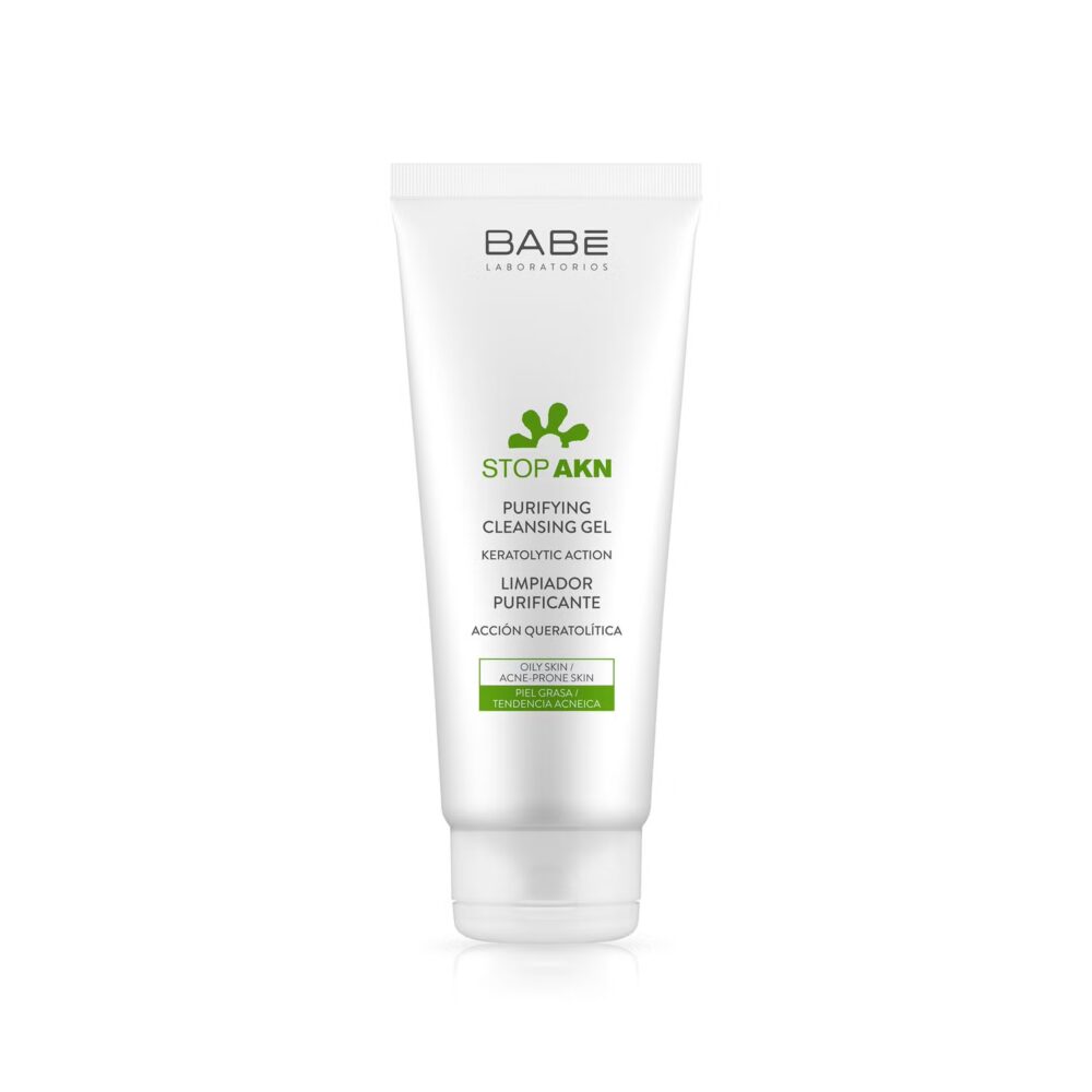 Babé stop akn gel purifiant nettoyant peau grasse ou acnéique 200ml