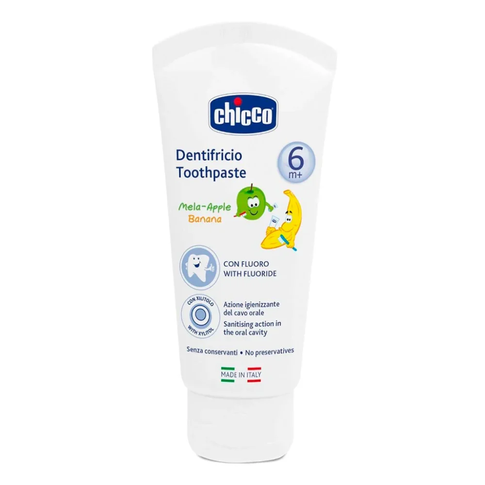 Chicco dentifrice pomme banane 6-24m 50ml