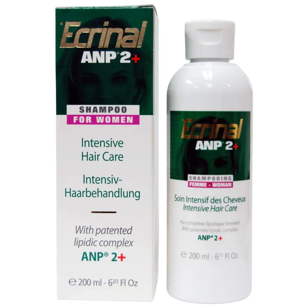 Ecrinal soin intensif cheveux anp 2+ shampooing fortifiant femme 400ml