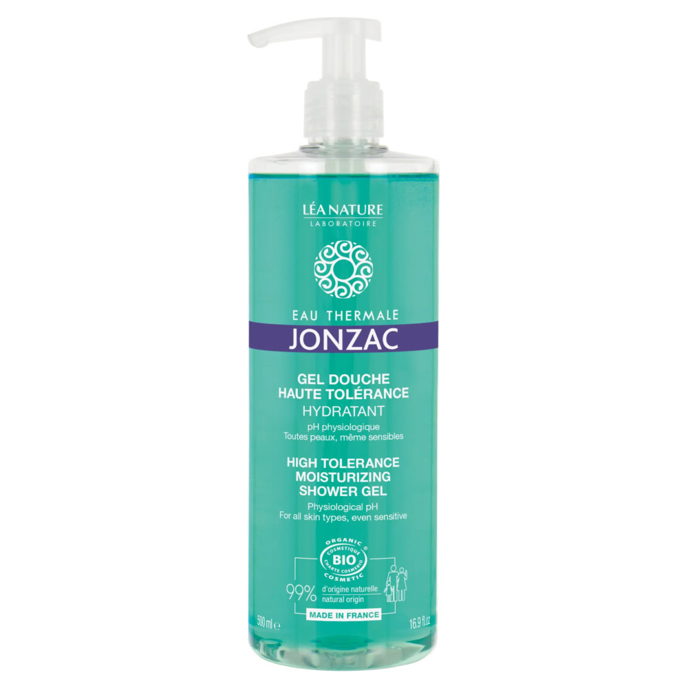 Jonzac gel douche haute tolérance hydratant bio 500ml