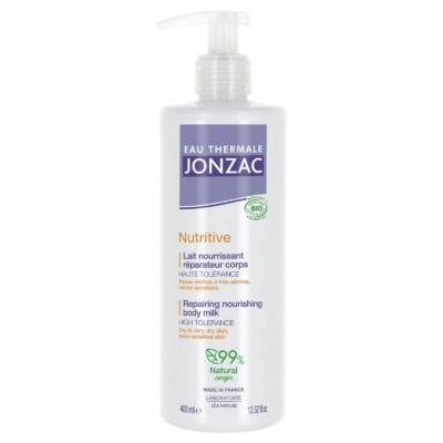 Jonzac nutritive lait nourrissant réparateur corps bio 400ml