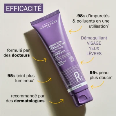 Novexpert pro retinol baume soin démaquillant 150ml