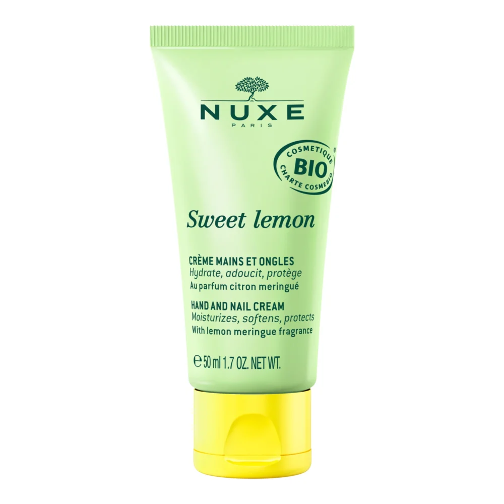 Nuxe sweet lemon crème pour mains et ongles hydratante 50ml