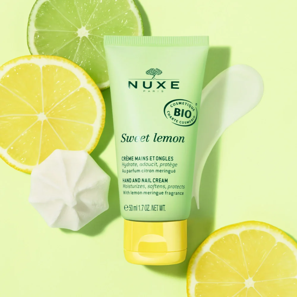 Nuxe sweet lemon crème pour mains et ongles hydratante 50ml