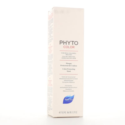 Phyto PHYTOCOLOR Masque Protecteur de Couleur Cheveux Colorés, Méchés, 150ml