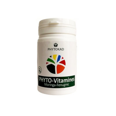 Phytokad Phyto-Vitamines Moringa et Fenugrec 60 gélules