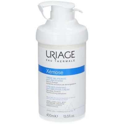 Uriage xemose crème relipidante anti-irritations nourrissante corps 400ml