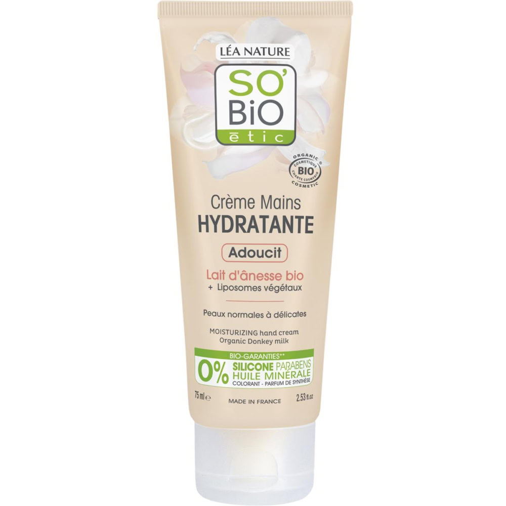 So bio crème mains hydratante bio 75ml