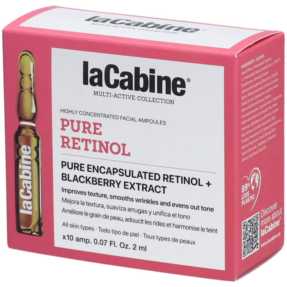 Lacabine pure retinol 10 ampoules