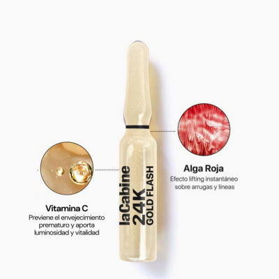 LaCabine 24K Gold Flash Édition Limitée 1 Ampoule