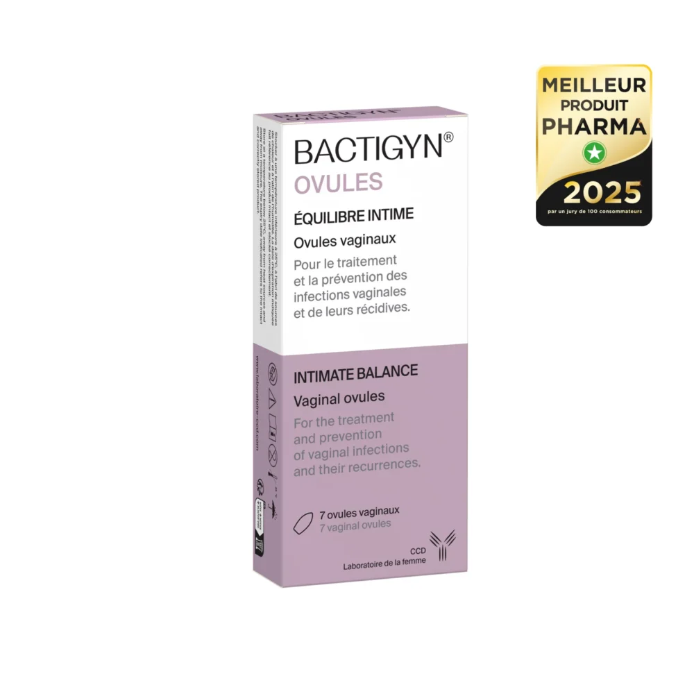 Bactigyn ovules equilibre intime 7 ovules vaginaux