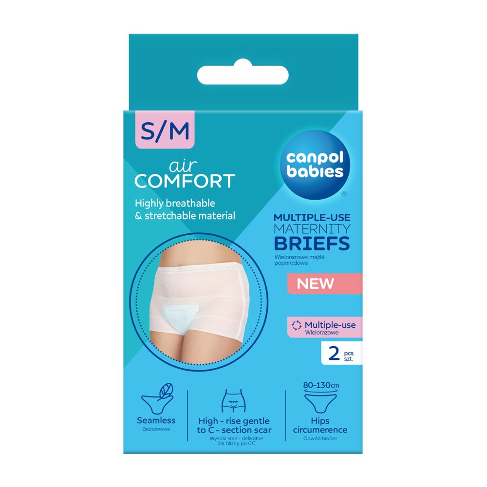 Canpol culottes de maternité jetables 2 pcs taille s/m 73/001