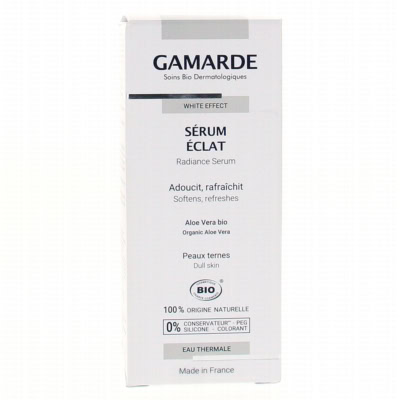 Gamarde white effect sérum eclat bio 30ml