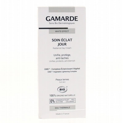 Gamarde White Effect Soin Eclat Jour Bio 40ml